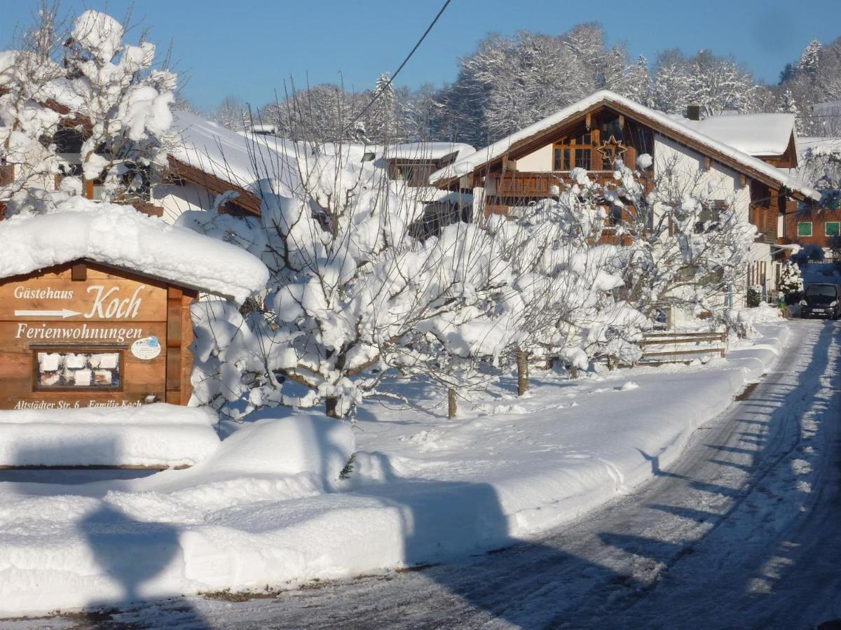 Gastehaus Koch Apartment Fischen im Allgaeu ภายนอก รูปภาพ